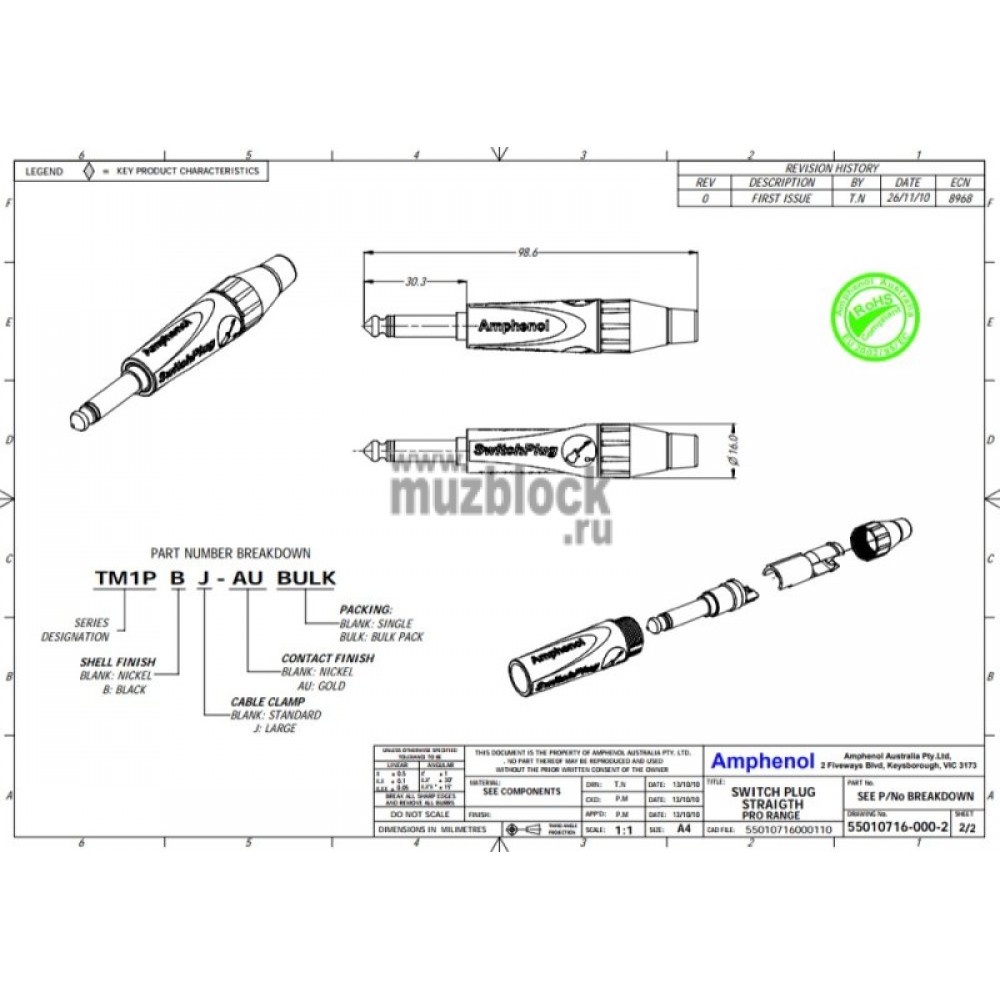 Amphenol TM1P